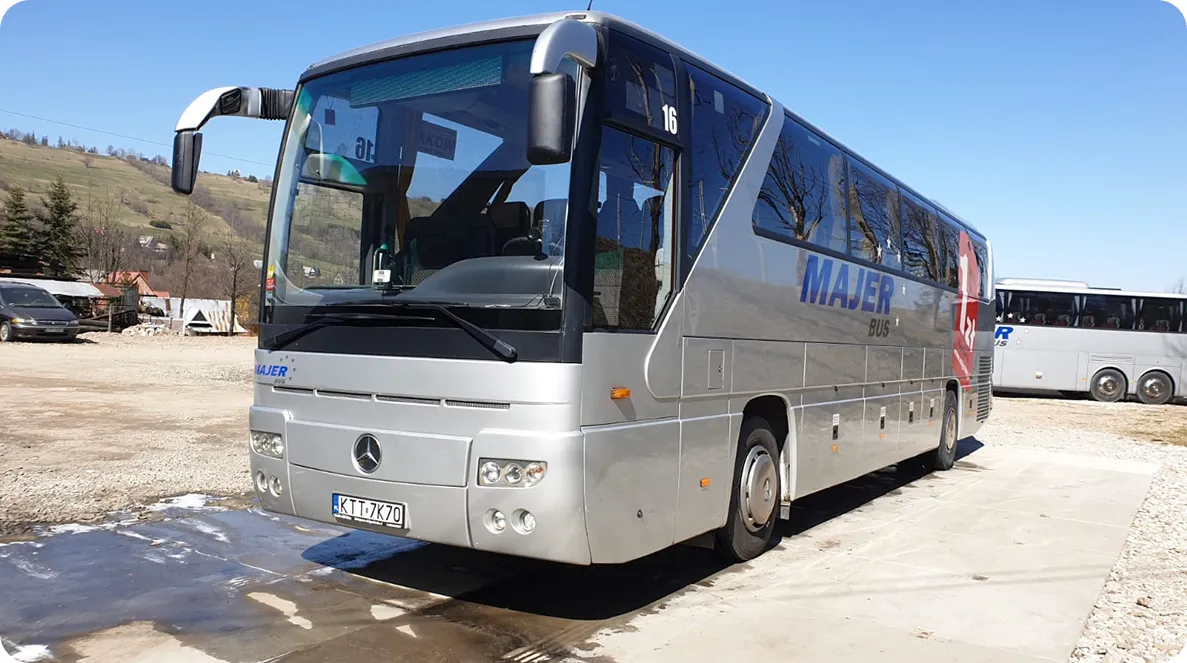 Silver Bus by Majer company
